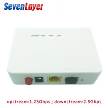 GPON ONU FTTO 1GE GPON 1port FTTH ONU ONT Single LAN Port OLT 2.5G Gpon ZTE Chipset Fiber to home FTTB modem of Service Boxs hg8240f gpon terminal onu ont 4 fe 2 voice ports h 248