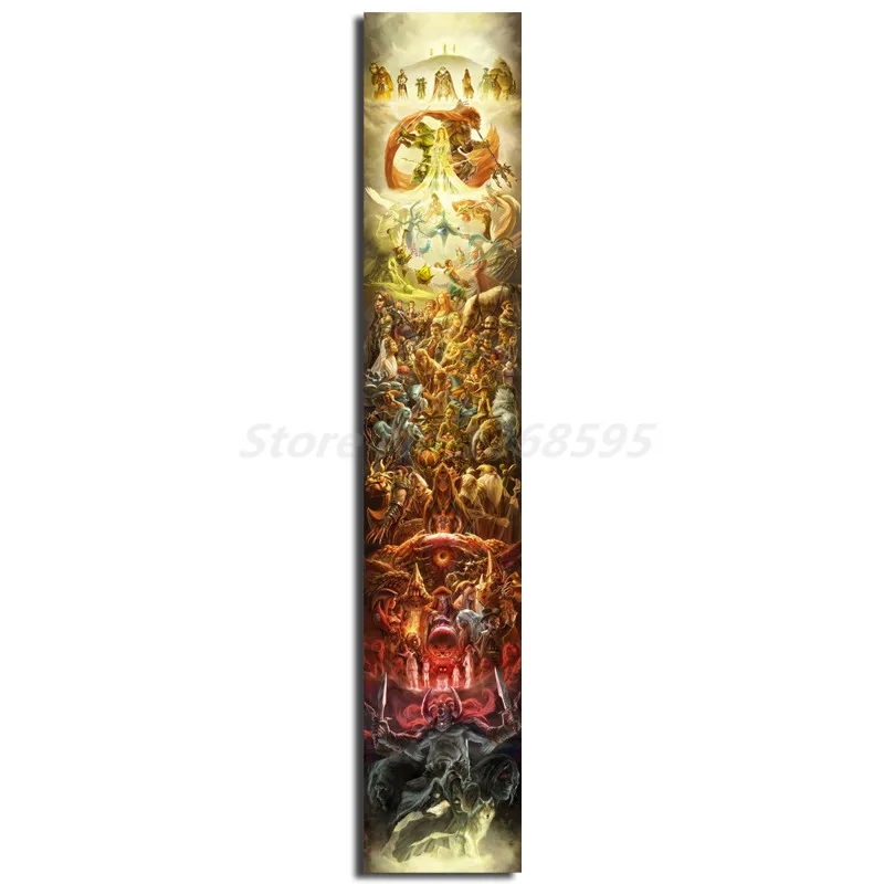 The Legend Of Zelda 25th Anniversary Game Hd Canvas Posters Prints Wall Art Painting Decorative Picture Modern Home Decoration Painting Calligraphy Aliexpress