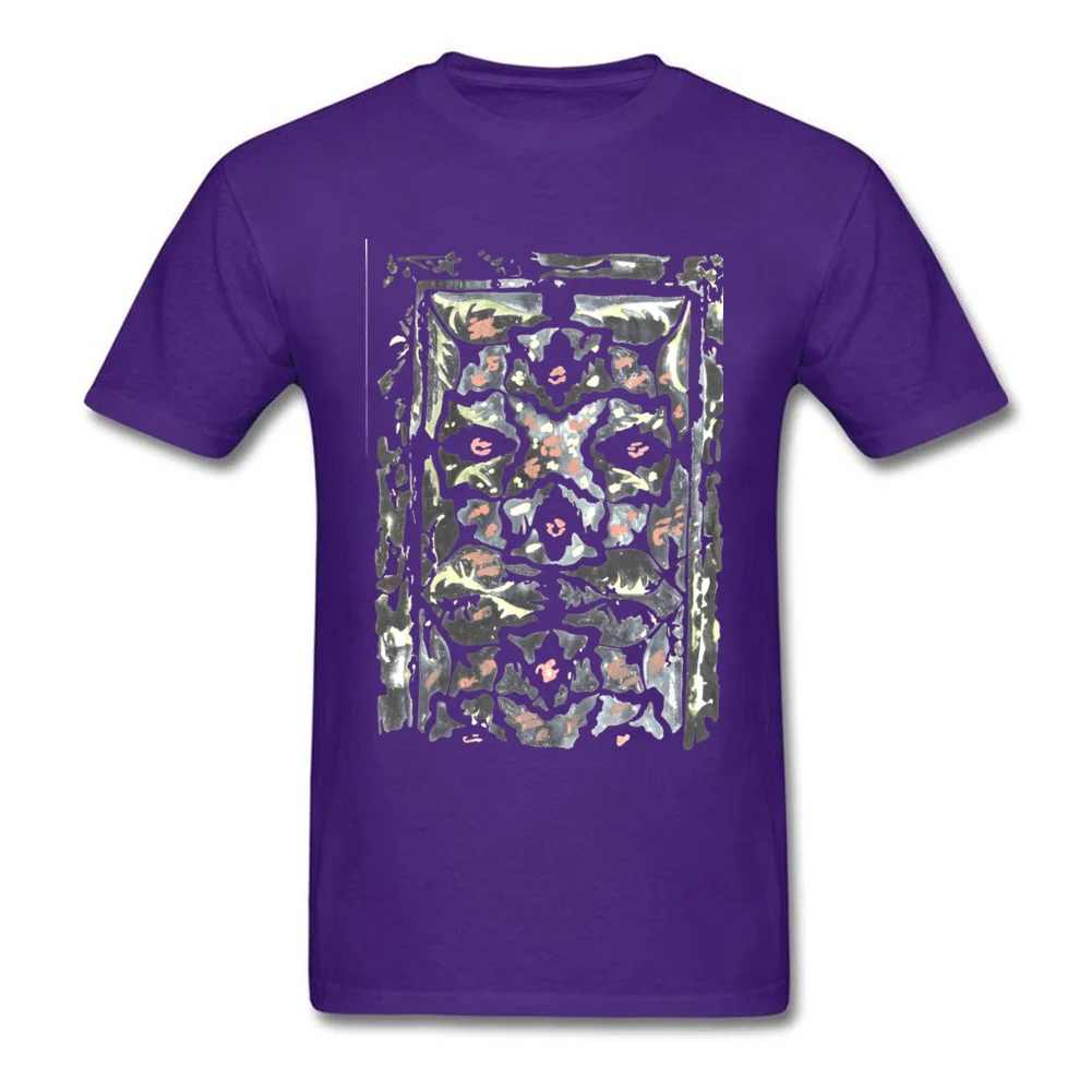 Mirror to a garden_purple