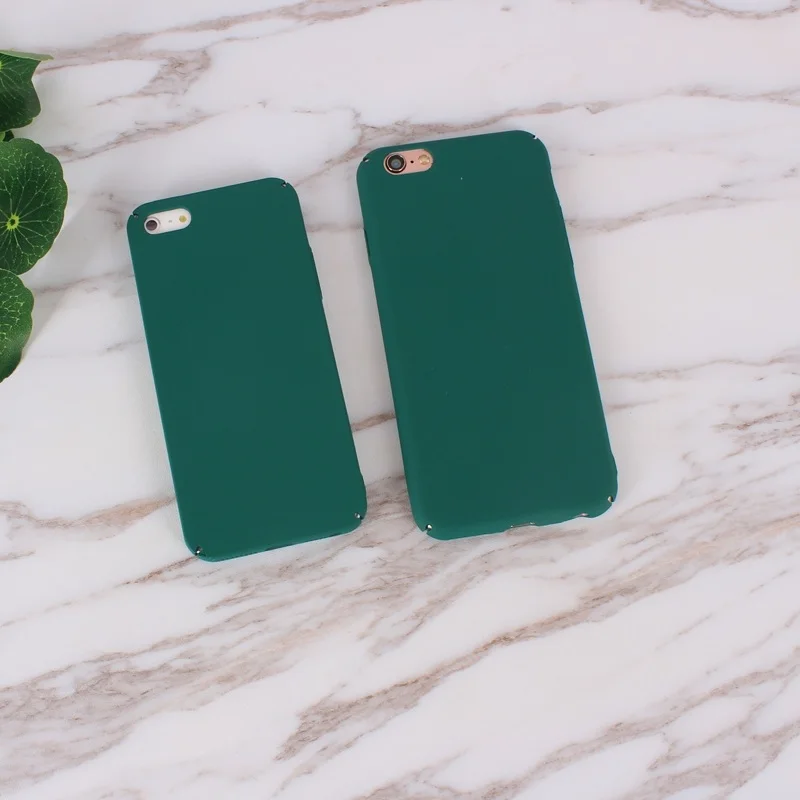 Colorful Solid Candy Colors Case For Apple iPhone 7 Plus 5 5S Se 6 6S 7 Cases Hard 02