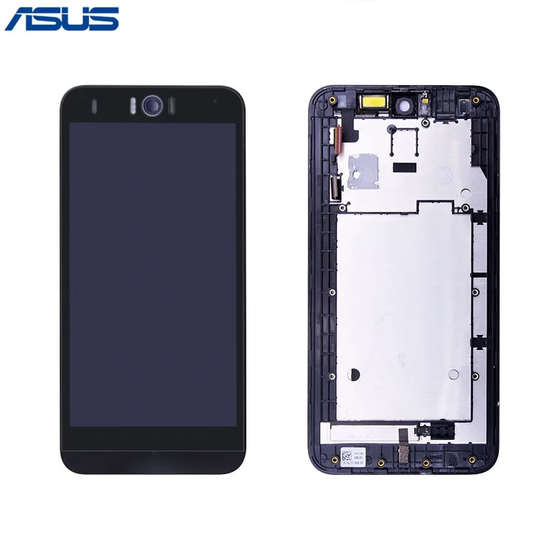 

Asus Original Screen Black LCD Display Touch screen digitizer Assembly with Frame For Asus ZenFone Selfie ZD551KL LCD Screen