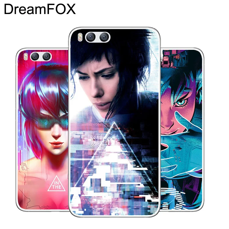 DREAMFOX M105 призрак в чехол мягкий ТПУ силиконовый для Xiaomi Mi Note 2 3 4 5 6 8 SE M5 4C 4S 5C 5S 5X 6X A1