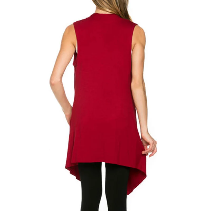 XYLXJQ 2017 New Summer Women Vest Casual Waistcoat Colete Feminino Plus Size Long Sleeveless Cardigan Women Outerwears HQ032 XYLXJQ 2017 New Summer Women Vest Casual Waistcoat Colete Feminino Plus Size Long Sleeveless Cardigan Women Outerwears HQ032