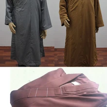 Унисекс, зимние теплые буддийские монахи, костюмы robelay zen, буддизм-Аббот, боевые искусства, Униформа, медитация, пальто, кунг-фу, одежда, платье