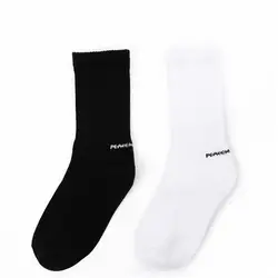 Черно-белые простые Стильные Модные мужские носки счастливые забавные спортивные носки для влюбленных