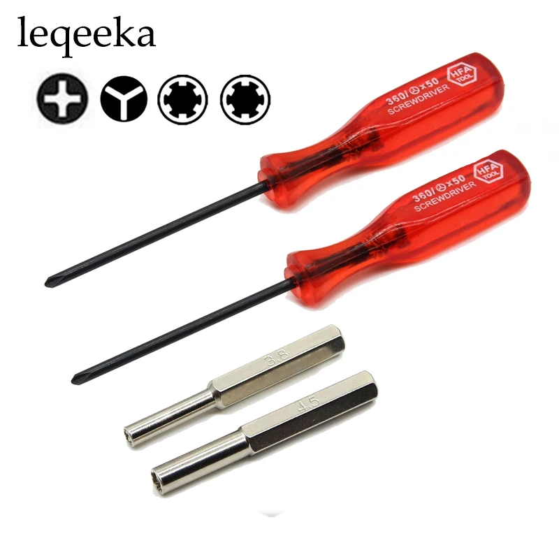 4 in 1 For NES/N64/gamecude Screwdriver 3.8mm + 4.5mm Security Bit