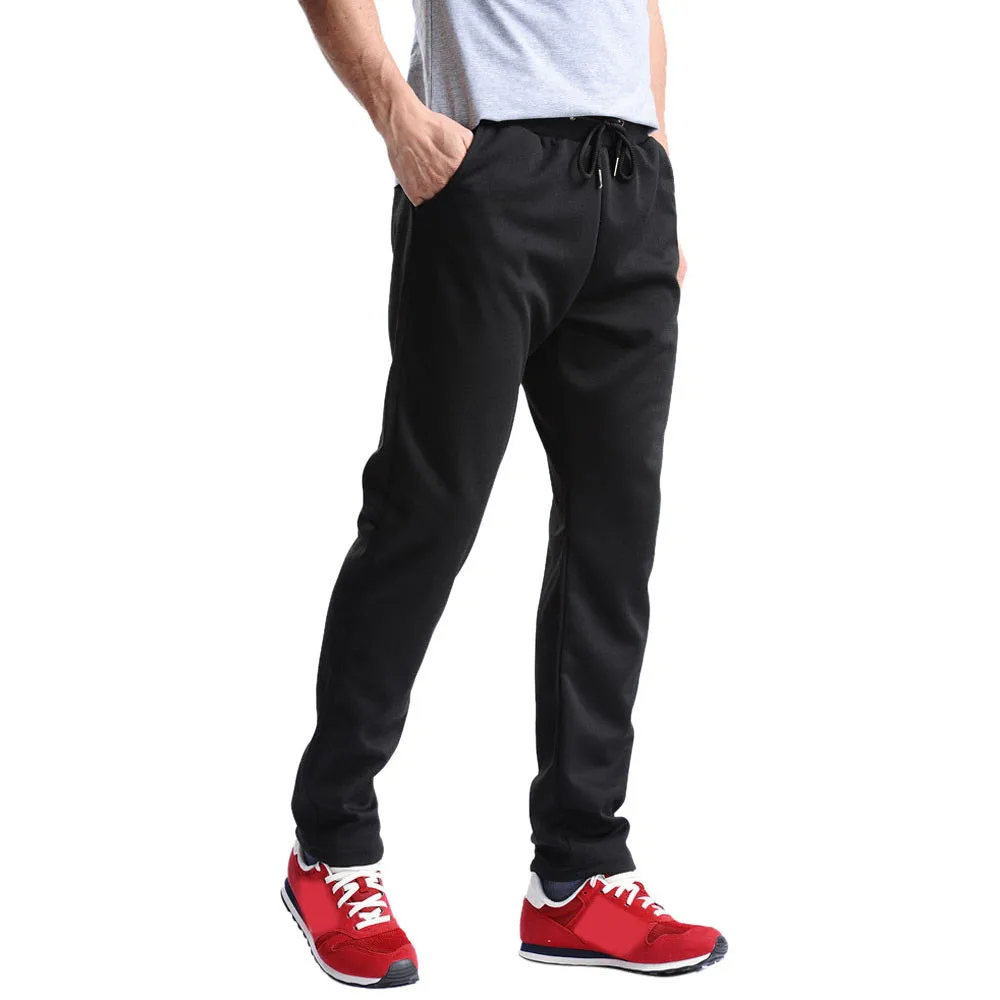 Мужские спортивные штаны, брюки в стиле хип-хоп, беговые штаны для бега, спортивные штаны, штаны для бега - Цвет: Black