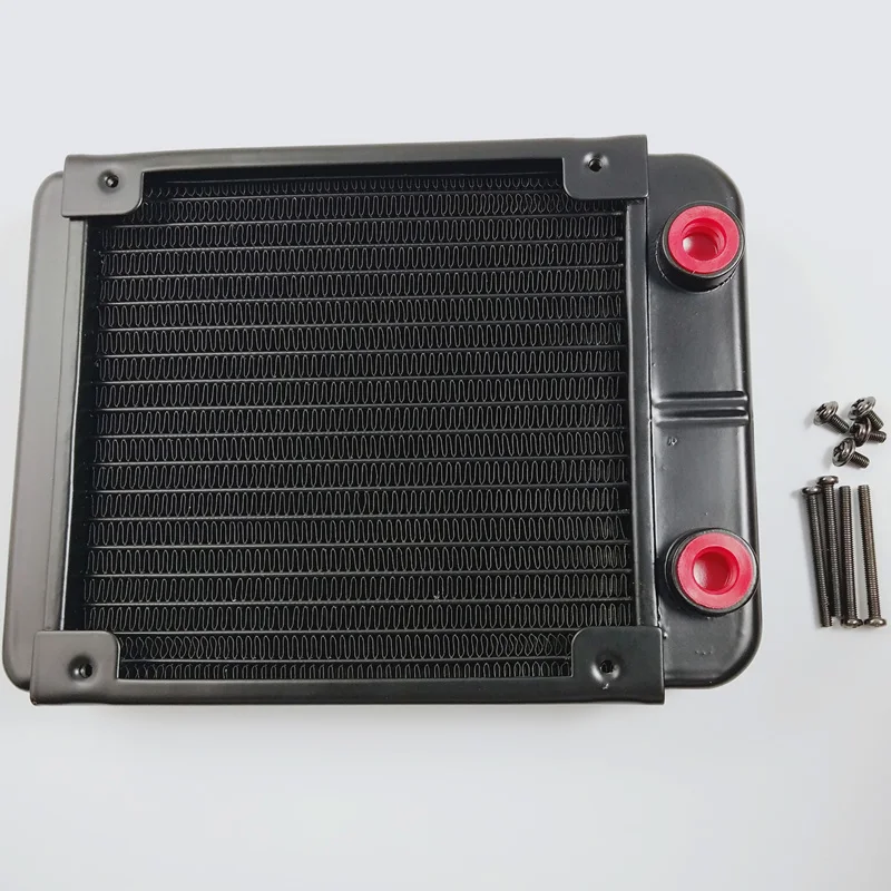Single 120mm Radiator Aluminium Water Cooling Radiator Heat Exchanger