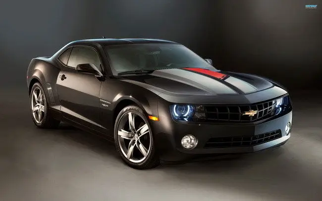 01 постер Chevrolet Camaro 45-й юбилейный выпуск 22x14 дюймов | Дом и сад