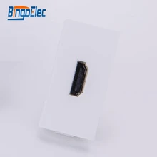 Три цвета 1/2 HD видео разъем часть, без рамки, ЕС/Великобритания, CE mark, горячая Распродажа