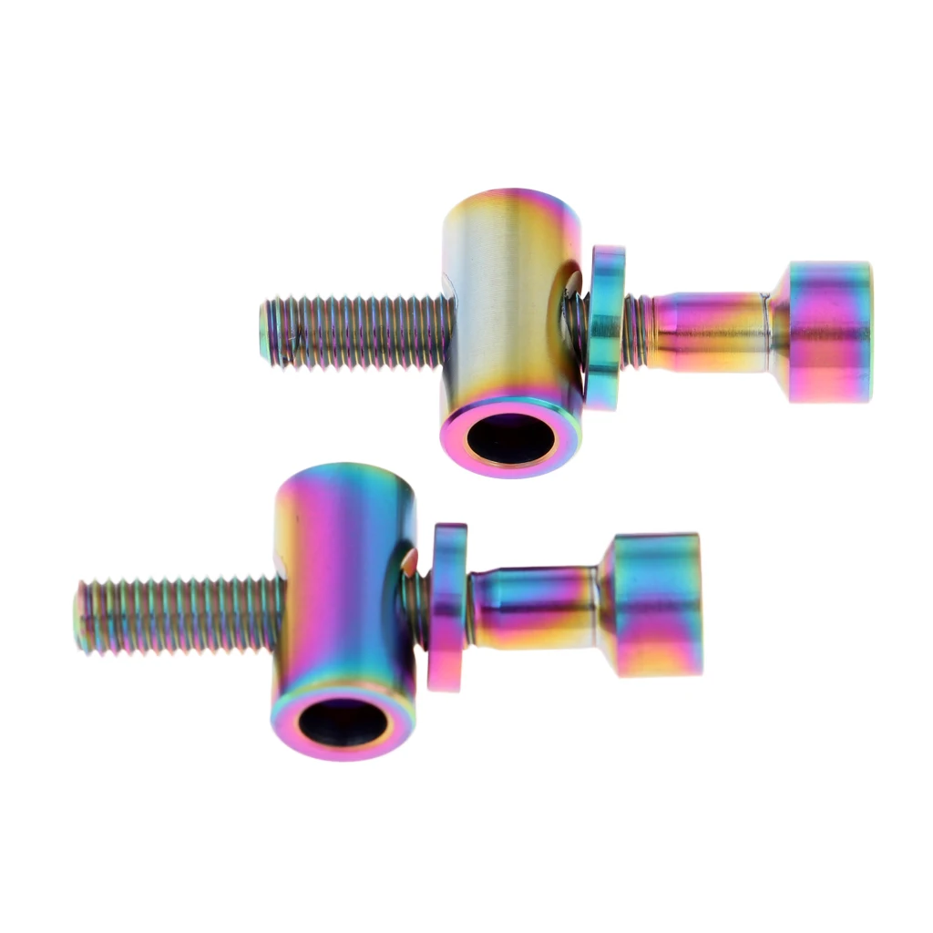 Bike Seat Post Fixed Bolts Titanium Bicycle Fixed Screw Titanium Color M5x30