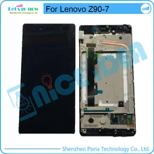 FLPORIA для lenovo Vibe Z90-7 ЖК-дисплей+ сенсорная панель дигитайзер с рамкой+ Бесплатные инструменты
