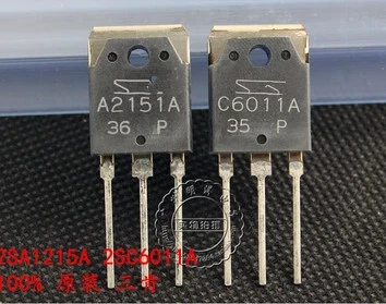 15a 230v to3p New!! 2sc6011a disminuyeron NPN Power transistor #bp 2 PCs 160w