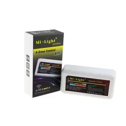 Mi. light RGB led контроллер беспроводной Приемник wi-fi управления led 2.4 Г 4-зонный DC12-24V для RGB светодиодные полосы лампы розничная коробка УР
