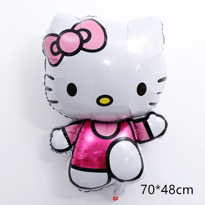 5 шт./лот, гелиевые шары из фольги с рисунком hello kitty, праздничные шарики для свадебного украшения, игрушки для детей