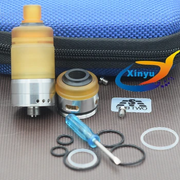 

Factory price HOT Dome V2 RDTA 2.8ml 316 stainless steel Rebuildable drip tank 2 in -1 atomizer 22mm tank vs Kayfun Prime RDTA