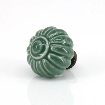 

6PCS Cute Rural style Ceramic Knob Door Cupboard Cabinet Drawer Handles Vintage Furniture Kitchen Pull knobs