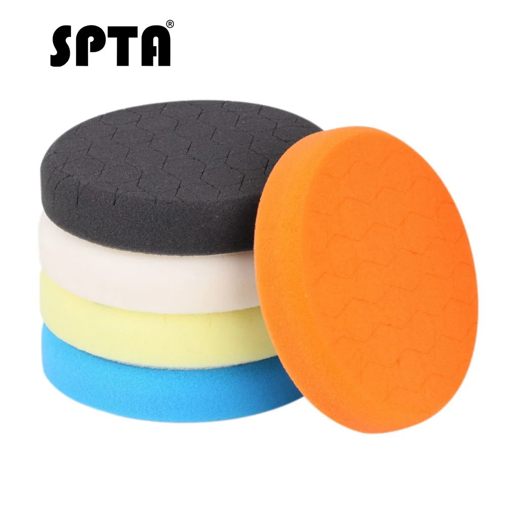 

SPTA 6"(150mm) Polishing Pad 6inch Buffing Polishing Pad Set For Car Polisher-Select Set