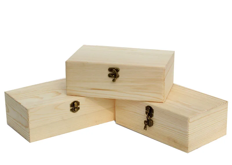 Wood Box For Jewelry Free Shipping 2pcs lot 25 15 9cm Wood Jewelry Gift Storage Box