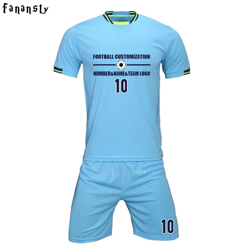 Football jerseys 2017 men soccer jerseys adult football uniforms boys youth customized team