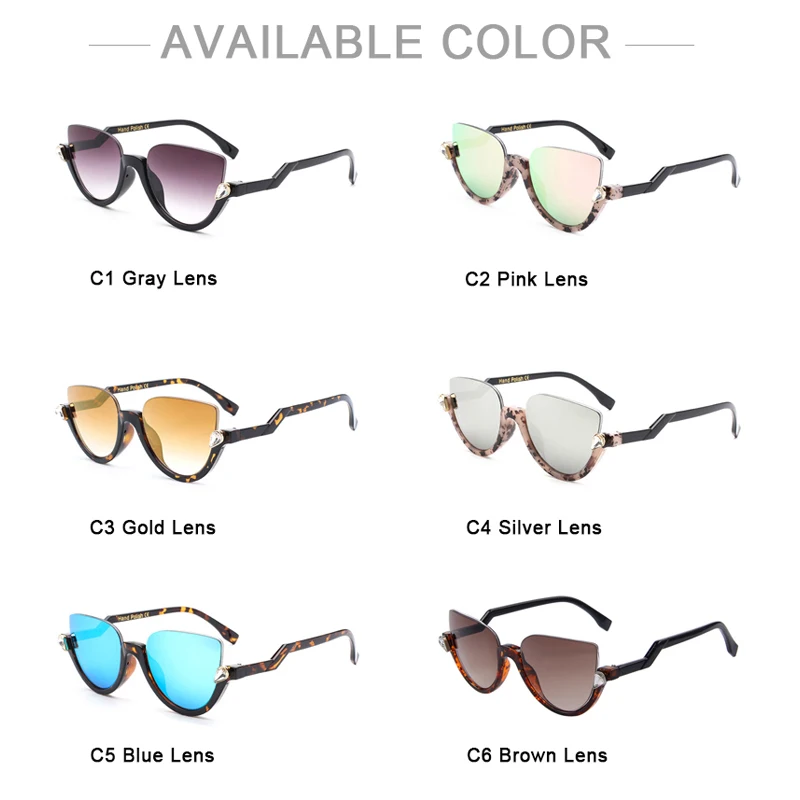 Winla солнцезащитные очки полуоправы Модные Роскошные Алмазные Солнцезащитные очки женские летние стильные дизайнерские очки УФ-защита WL1039