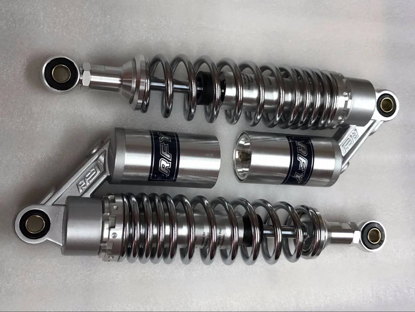 320mm 1 pair chrome Motorcycle Rear air Shock Absorber For xjr400 GSX 750 Inazuma 97-98 HONDA CB400 super four 1992-1998 silver