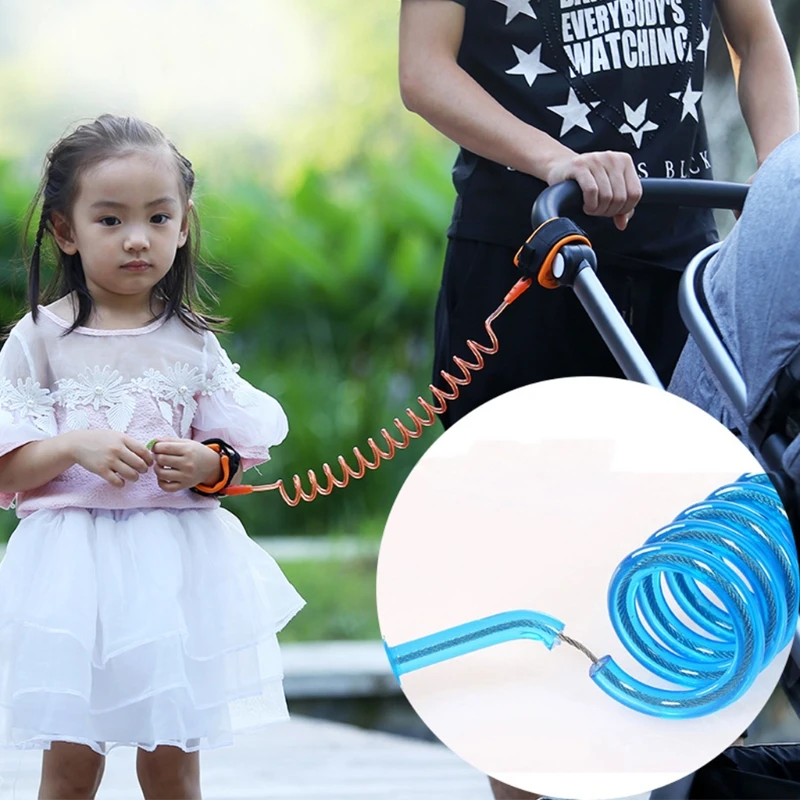 1.5m Saftey Toddler Kids Baby Safety Harness Hand Belt Anti Lost Walking Strap Wrist Leash