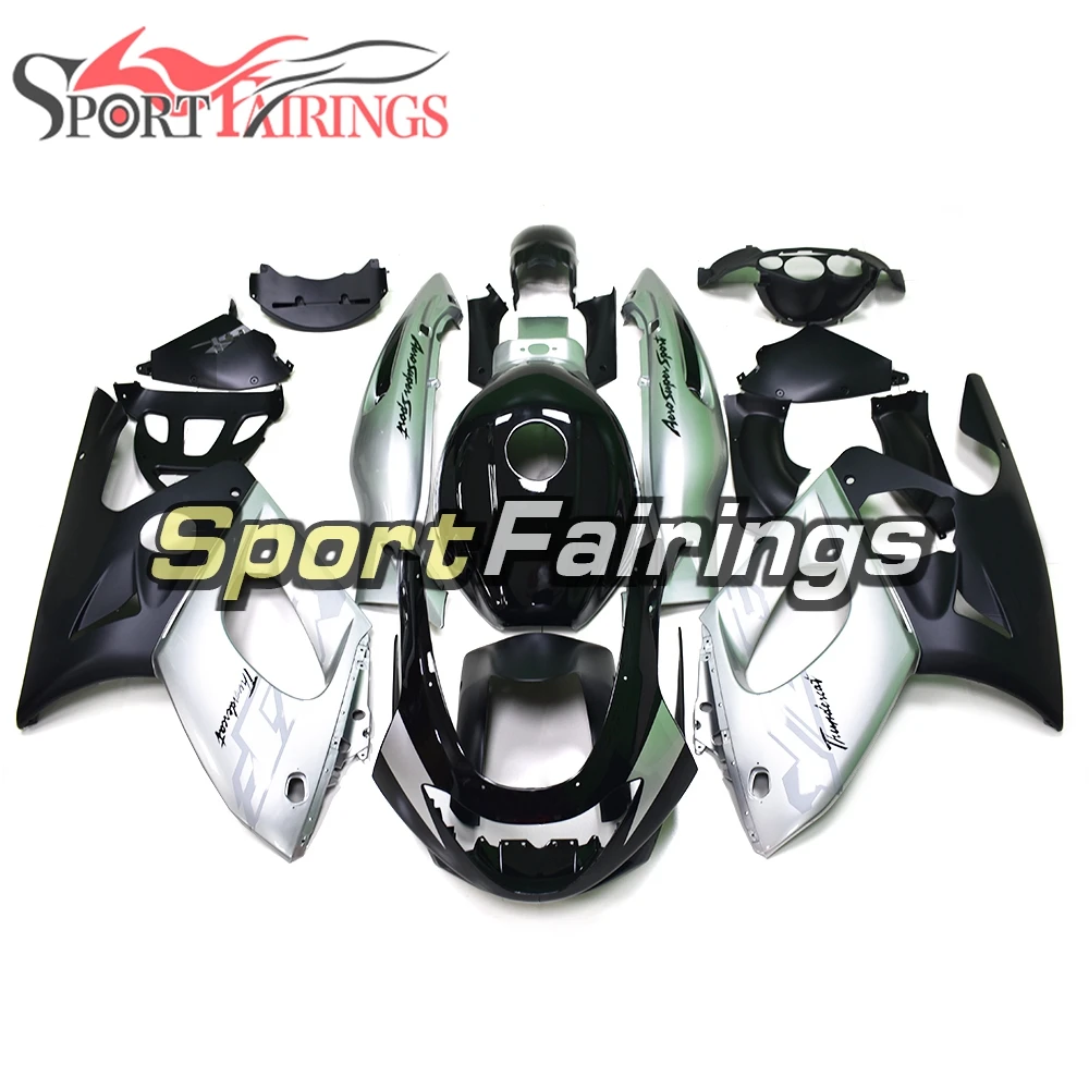 Серебристо-черный капот для Yamaha YZF600R Thundercat 97 98 99 00 01 02 03 04 05 06 07 1998 2007 пластик ABS