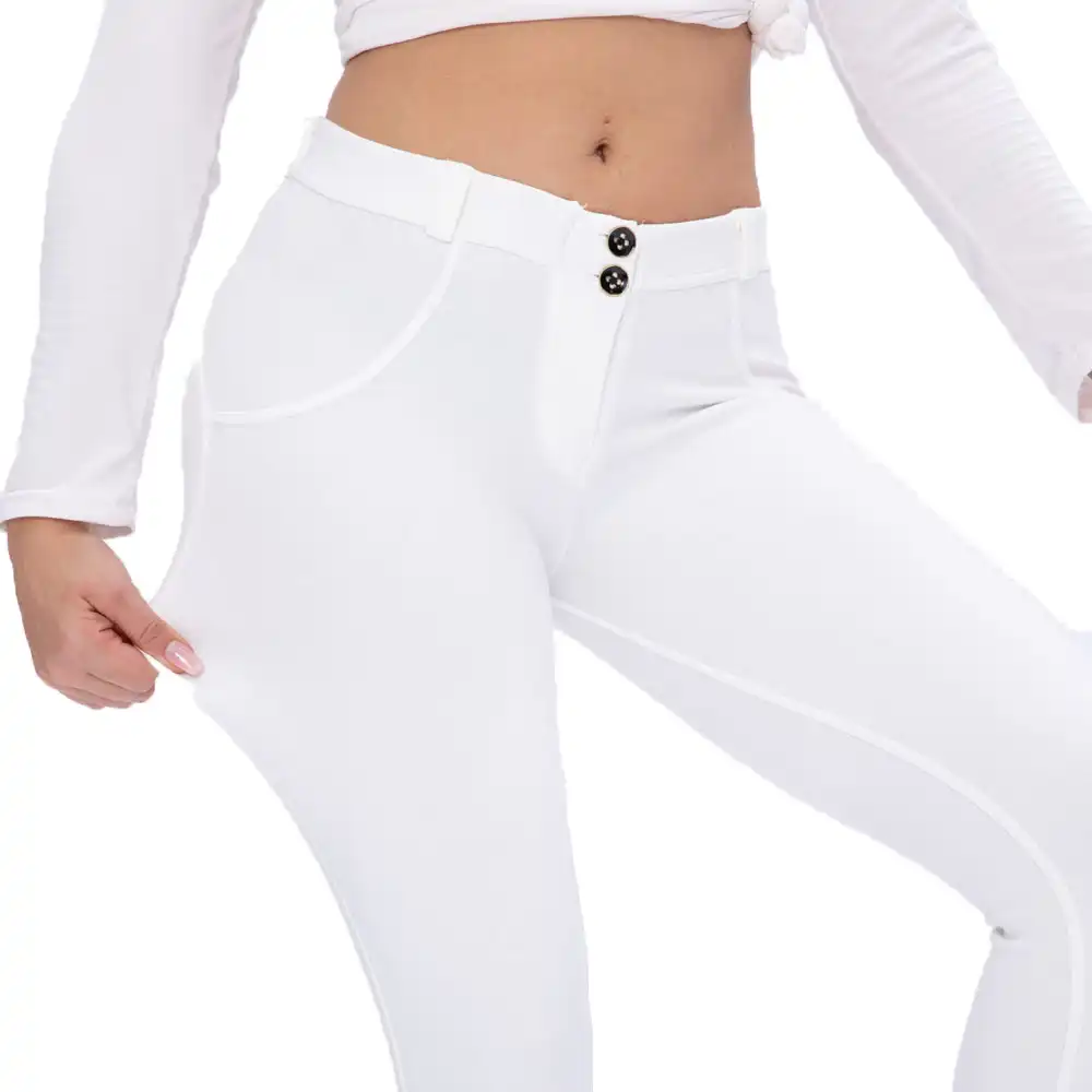 white plus size jeggings