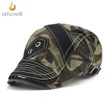 Atuwill камуфляжные береты шляпа плоские шапки для мужчин Peaky Blinders шляпа для женщин Boina Hombre Boinas Para Mujer берет Homme