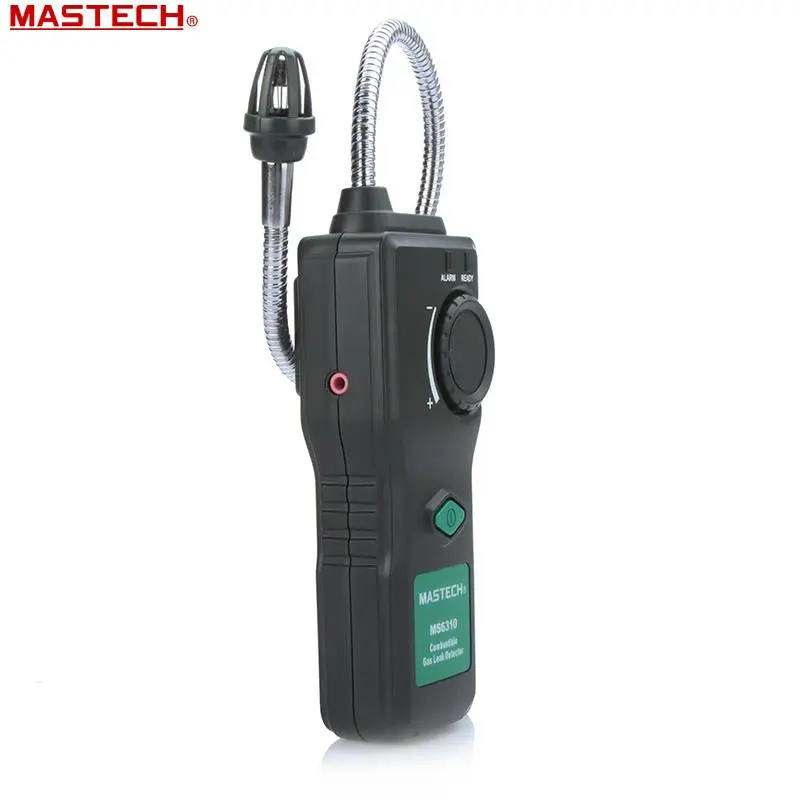 

Flammable Gas Detector Combustible Gas Leak Tester MS6310 Sound Light Alarm Adjustable Sensitivity