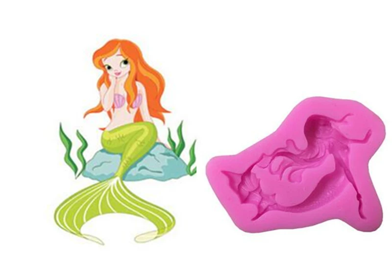 Mermaid Cake Mold 8