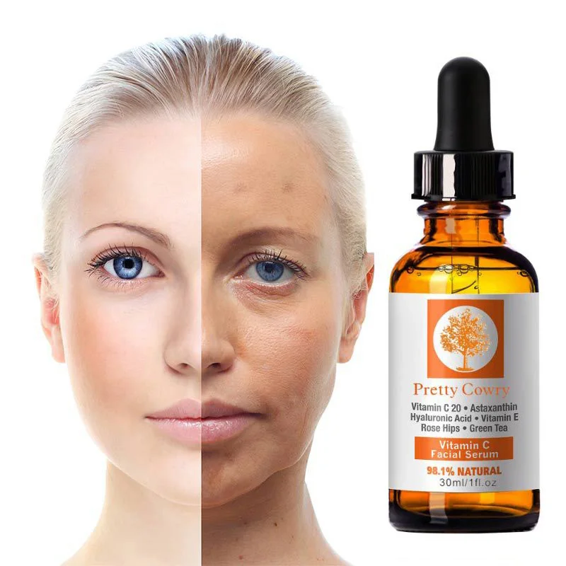 Anti-wrinkle Anti-aging Solve A Series of Skin Problems Vitamin C Essence Hyaluronic Acid Whitening Natural Face Serum TSLM1 Anti-wrinkle Anti-aging Solve A Series of Skin Problems Vitamin C Essence Hyaluronic Acid Whitening Natural Face Serum TSLM1