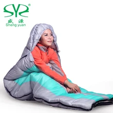 Shengyuan открытый конверт спальный мешок может быть сращены толщиной осень и зима отдых на природе отдых на природе теплый взрослых 2.2 кг