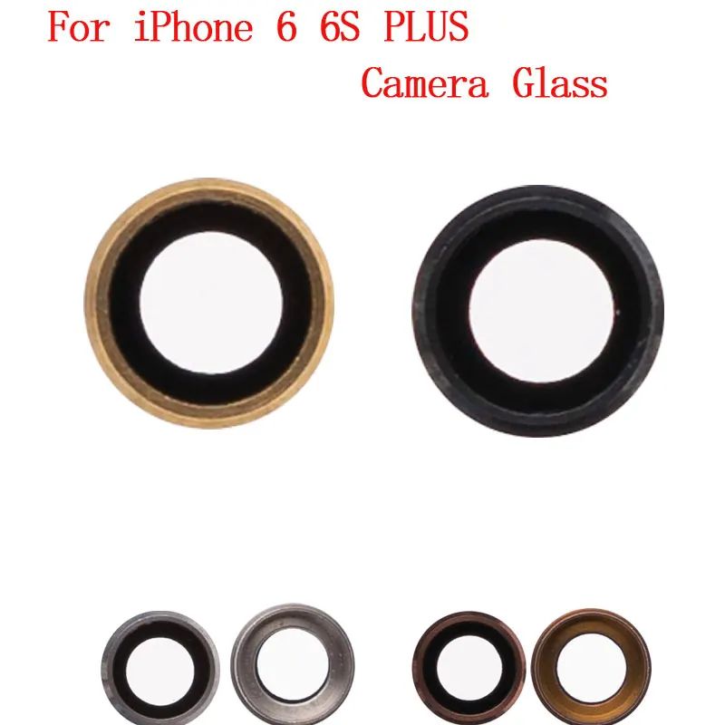 

1pcs/lot High Quality Rear Back Camera Glass Lens Ring Bezel Cover Holder For iPhone 6S 4.7/ 6S Plus 5.5" Replacement Parts