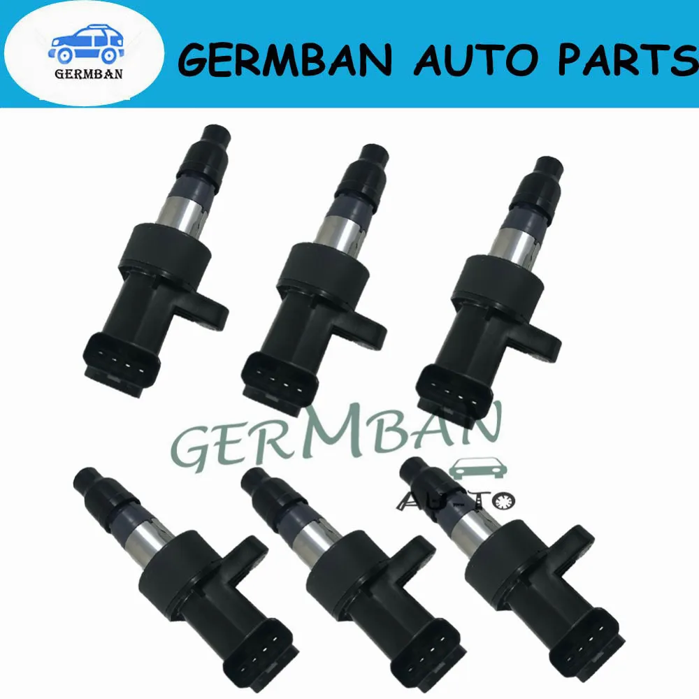 Бесплатная доставка! 6 шт./лот катушка зажигания 1X43-12029-AB 099700-0620 подходит для 2002-2008
