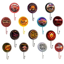 Гоночный мотор потертый шик жестяные знаки металлический крючок бар паб кафе-гараж настенные наклейки металлические тарелки винтажный домашний декор