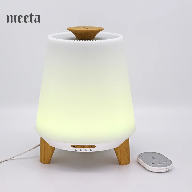 

Ultrasonic Aroma Diffusers Remote Control Essential Oil Diffuser Air Humidifier Music Player Mist Maker With Color Lights 300ml