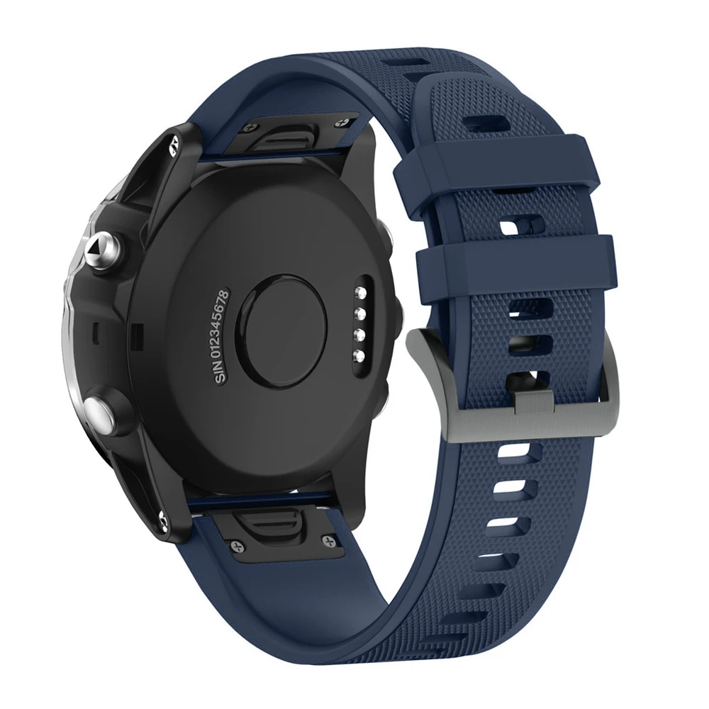 26 22 20 мм ремешок для часов Garmin Fenix 5X5 5S 3 3HR D2 S60 gps часы Quick Release силиконовый Easyfit ремешок на запястье