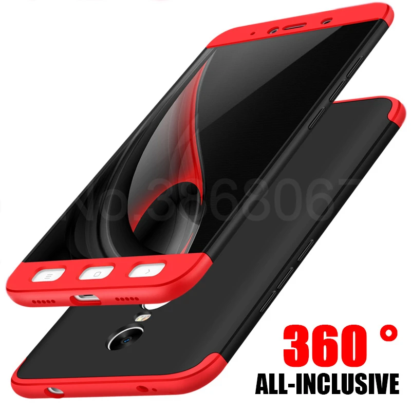 

MooPok Luxury 360 Degree Phone Case For Xiaomi Redmi Note 4X Note 4 Hard Full Cover Case For Xiaomi Redmi Note4 Phone Bags Shell
