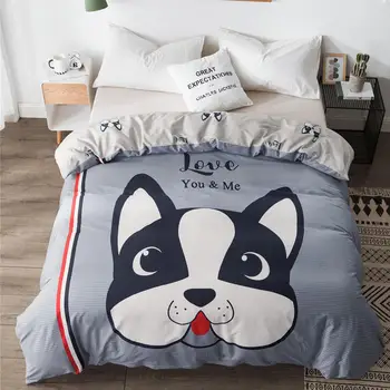

2019 New 1 Pcs 100% Cotton Bedding Set Duvet Cover with Zipper Quilt Cover Blanket/Comforter Cover Twin Queen King Size Edredon