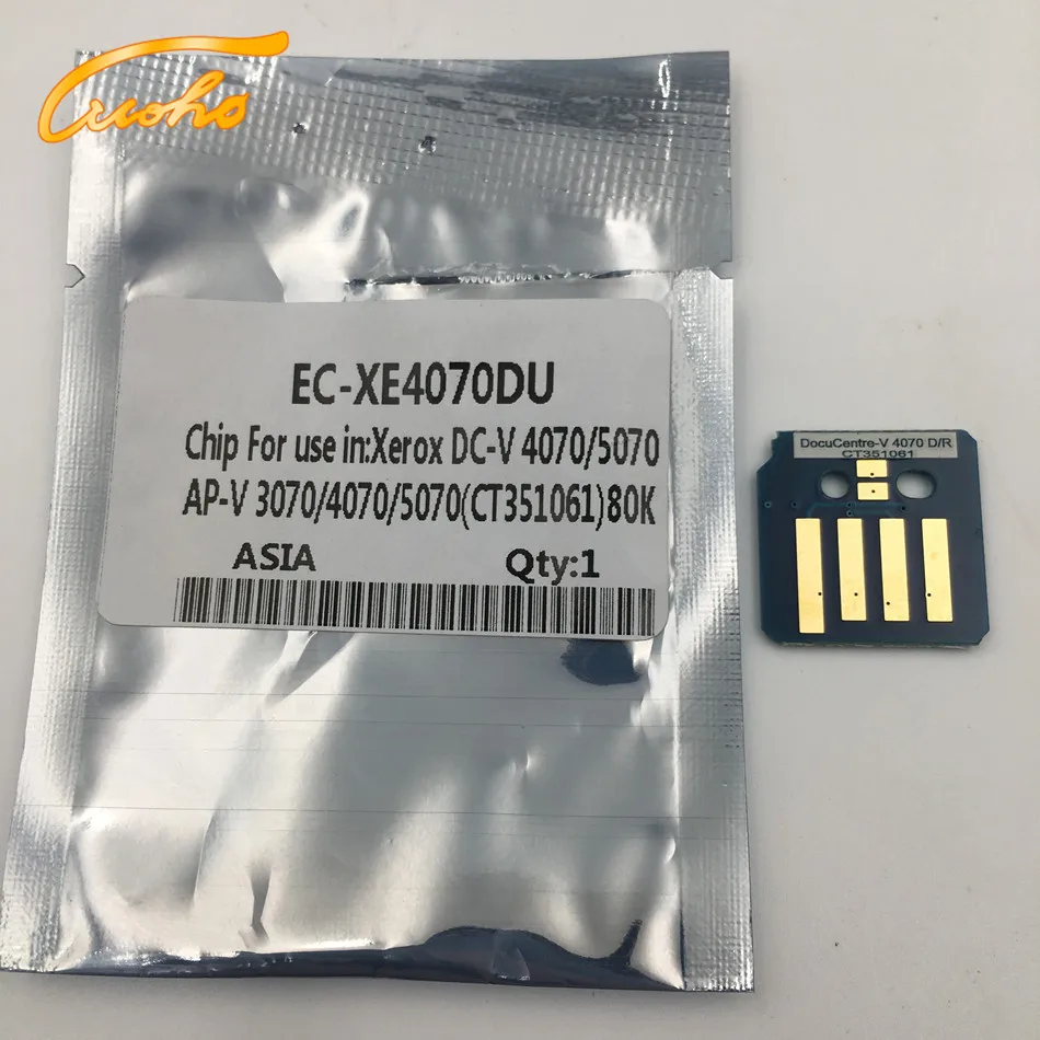 

5 шт. CT351061 барабанный чип для Xerox DocuCentre V 4070 5070 ApeosPort-V 3070 4070 5070 барабанный чип/DC V4070 V5070 барабанный чип 80K