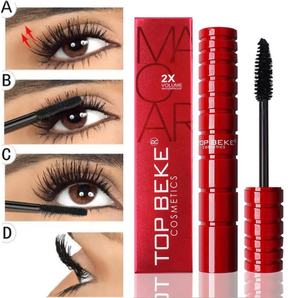 

2019 New Arrival Pen Shape Mascara Thick Big Eyes Natural Curl Mascara Natural Long Lasting Water Black Thick Lengthening Eye