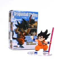 Buy 1Piece 8cm Dragon Ball Z Styling Child Son Gokou Goku Childhood Ver PVC Action Figure FREE SHIPPING Free Shipping