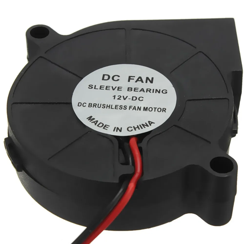 CARPRIE 12V DC 50mm Blow радиальный Вентилятор охлаждения Hotend/экструдер для RepRap 3D принтера