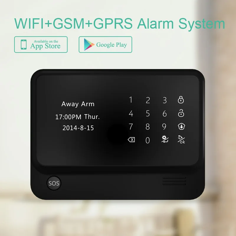 433mhz G90B PLUS GSM Alarm System APP Remote Control Smart Home Intelligent GSM GPRS SMS Wifi Alarm panel gsm wifi alarm host 433mhz G90B PLUS GSM Alarm System APP Remote Control Smart Home Intelligent GSM GPRS SMS Wifi Alarm panel gsm wifi alarm host