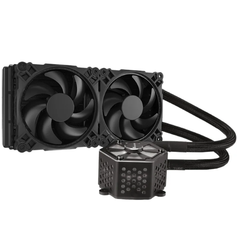 

HOT-Jonsbo Tw-240 Cpu Water Cooling 4Pin Pwm 12Cm Fan Rgb Aura 256 Color Auto Change Led Radiator For Amd Intel