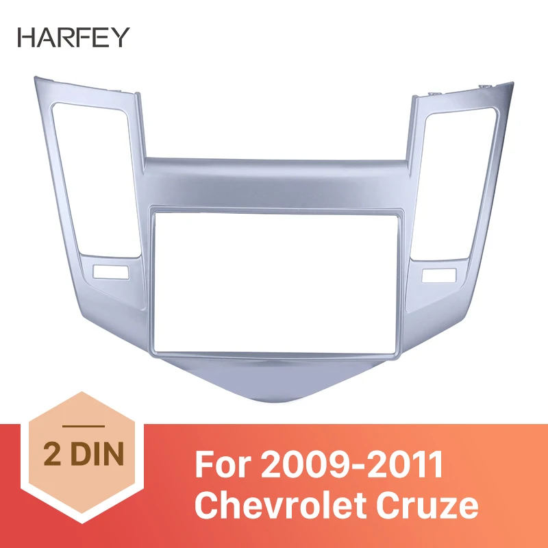Автомобильная магнитола Harfey Double Din для Chevrolet Cruze стерео- dvd-плеер установка рамы