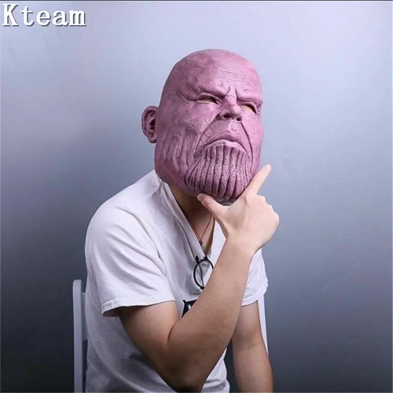 Фильм Маска Таноса Бесконечность гаунтлет Мстители Бесконечность войны перчатки шлем Косплей танос маски вечеринка Хэллоуин коллекция реквизит