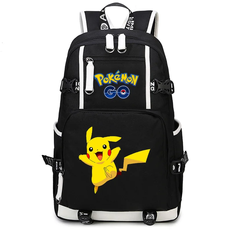 Pokemon Go Cartoon Laptop Notebook Bags Anime Gengar School Bags